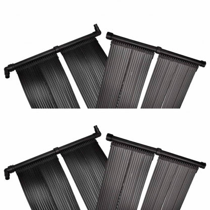 NNEVL Solar Pool Heater Panel 4 pcs 80x620 cm