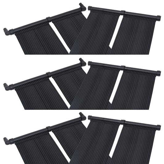 NNEVL Solar Pool Heater Panel 6 pcs 80x310 cm